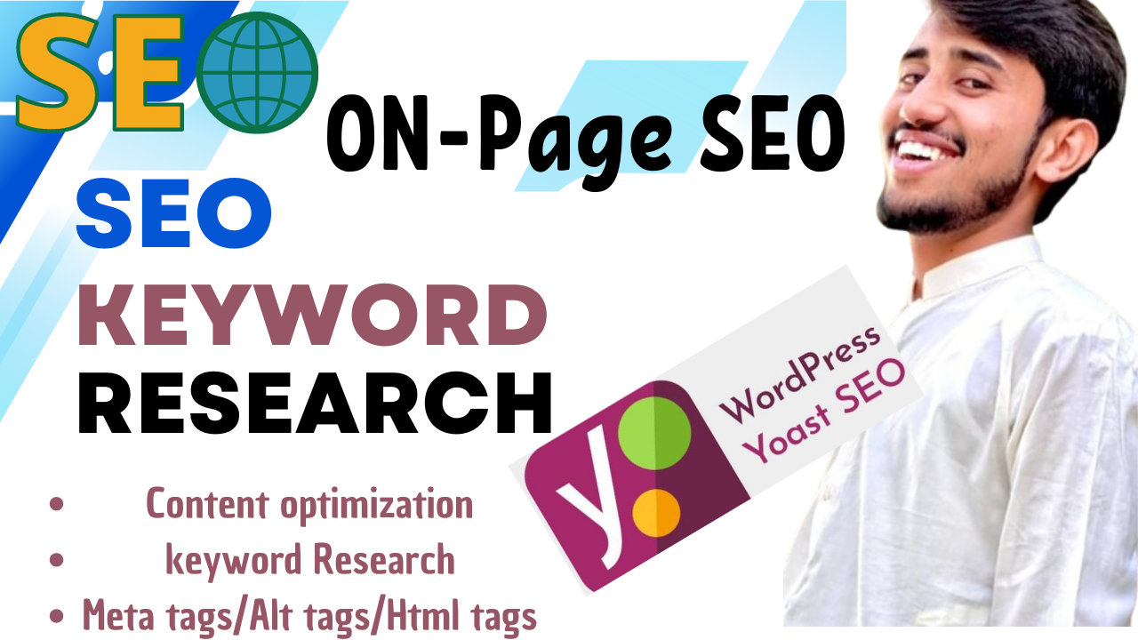 I will do on-page off-page and technical seo for word...