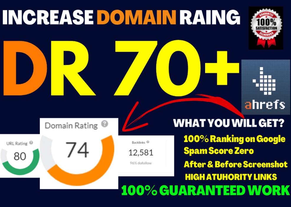 Boost Your Domain Rating to 50+ with Zero Spam Score ...