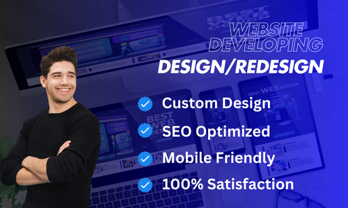 I will develop wordpress website design/Redesign and ...