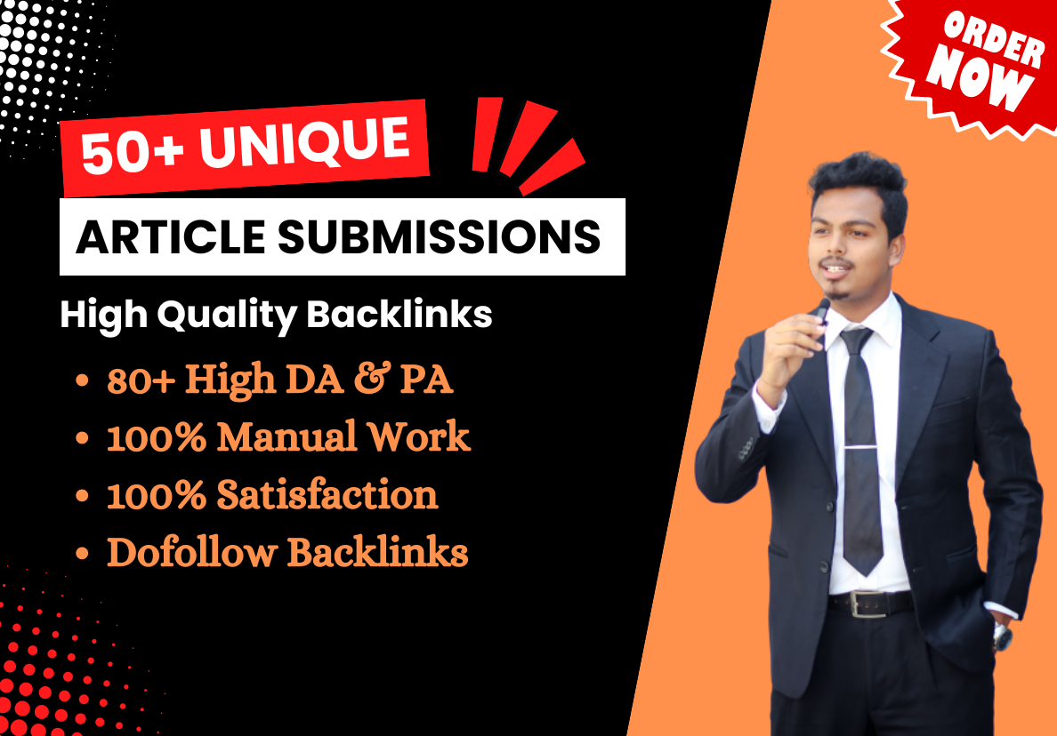 Boost Online Presence with High-Quality Article Submi...