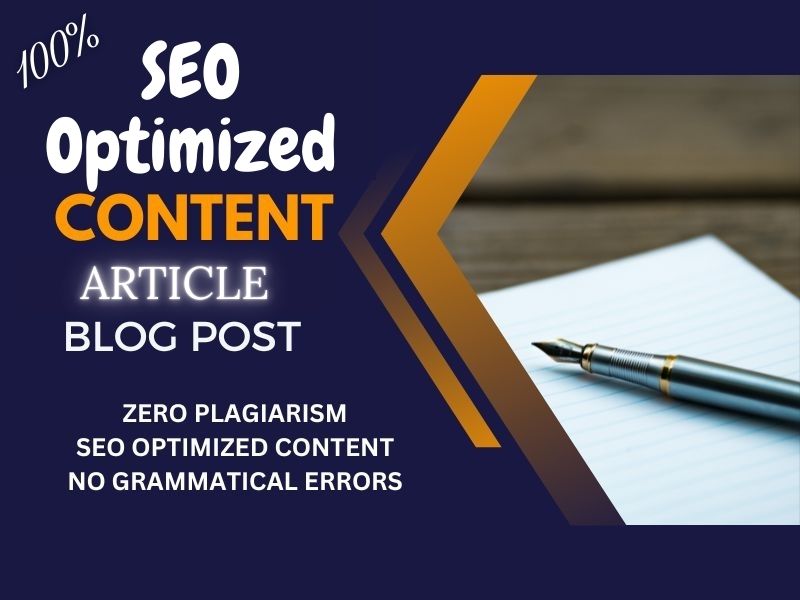 &nbsp I Will Write SEO-Optimized Blog Articles That R...