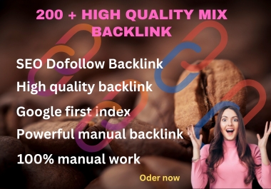 I will create powerful mix backlinks to improve your ...