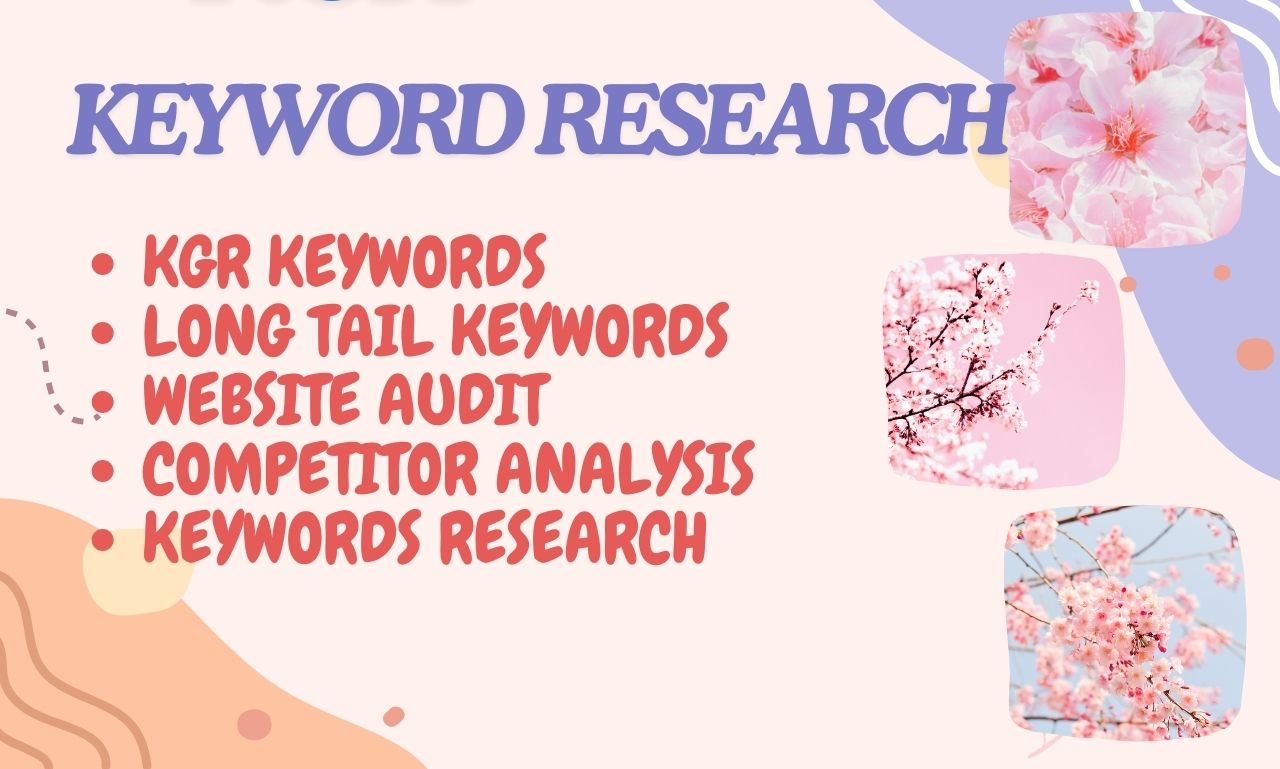I will find the best SEO keywords for you to boost yo...