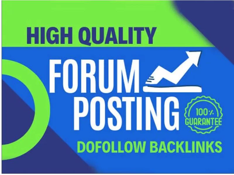 Provide 40 Forum posting dofollow High Authority SEO ...