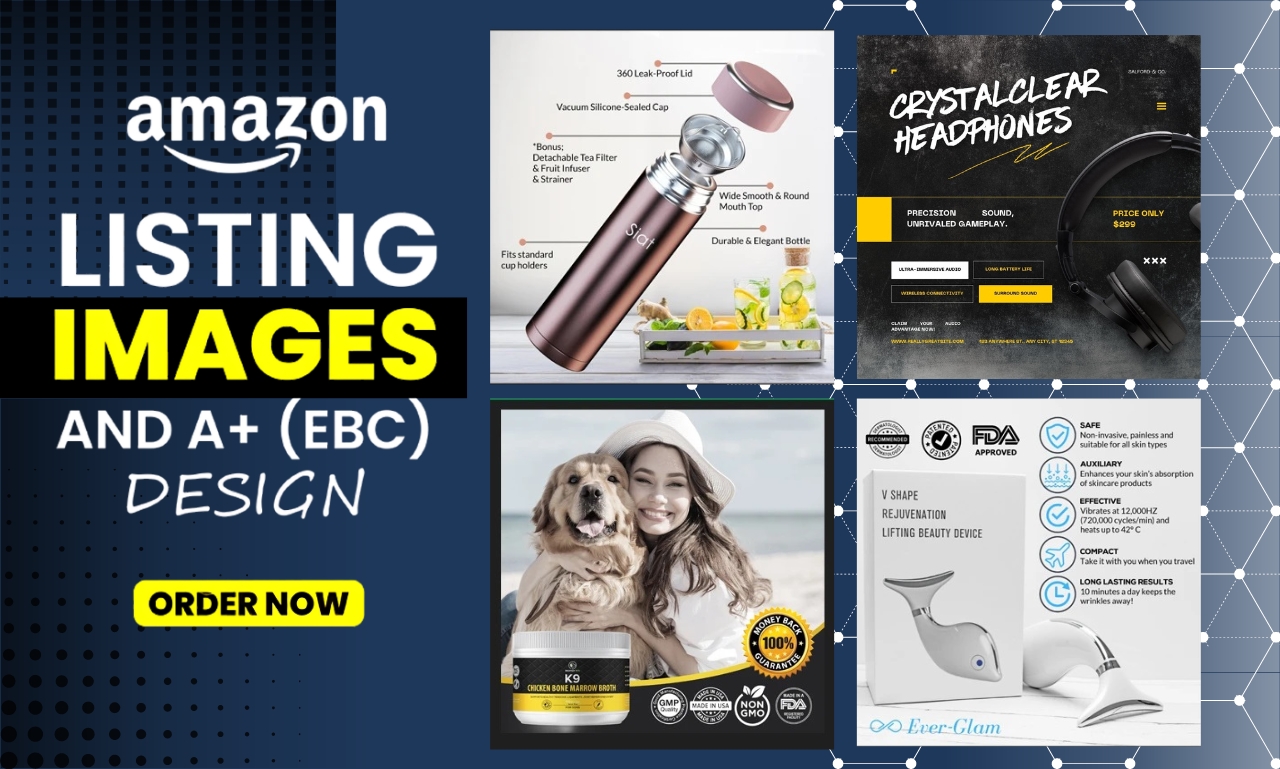 I will design 5 amazon product listing images, produ...