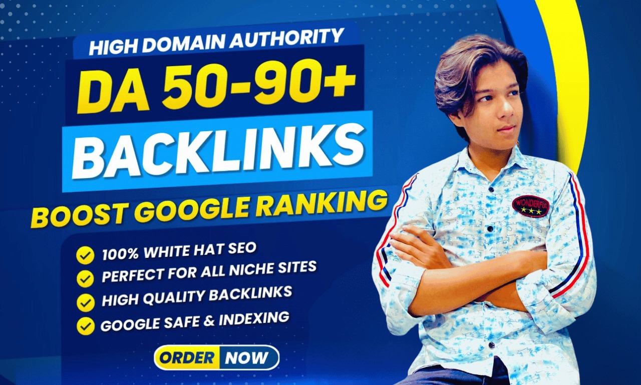 I will Provide 300 high authority backlinks da 50 to ...
