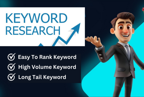 I Will do best keyword research and competitor analys...