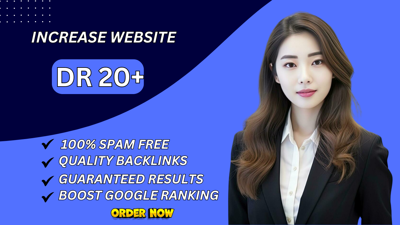 I will increase ahrefs domain rating 0 to 20+ using a...