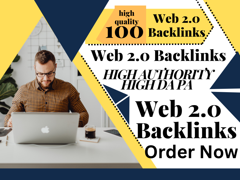 I will create 100 Web 2.0 Backlink High Quality, High...