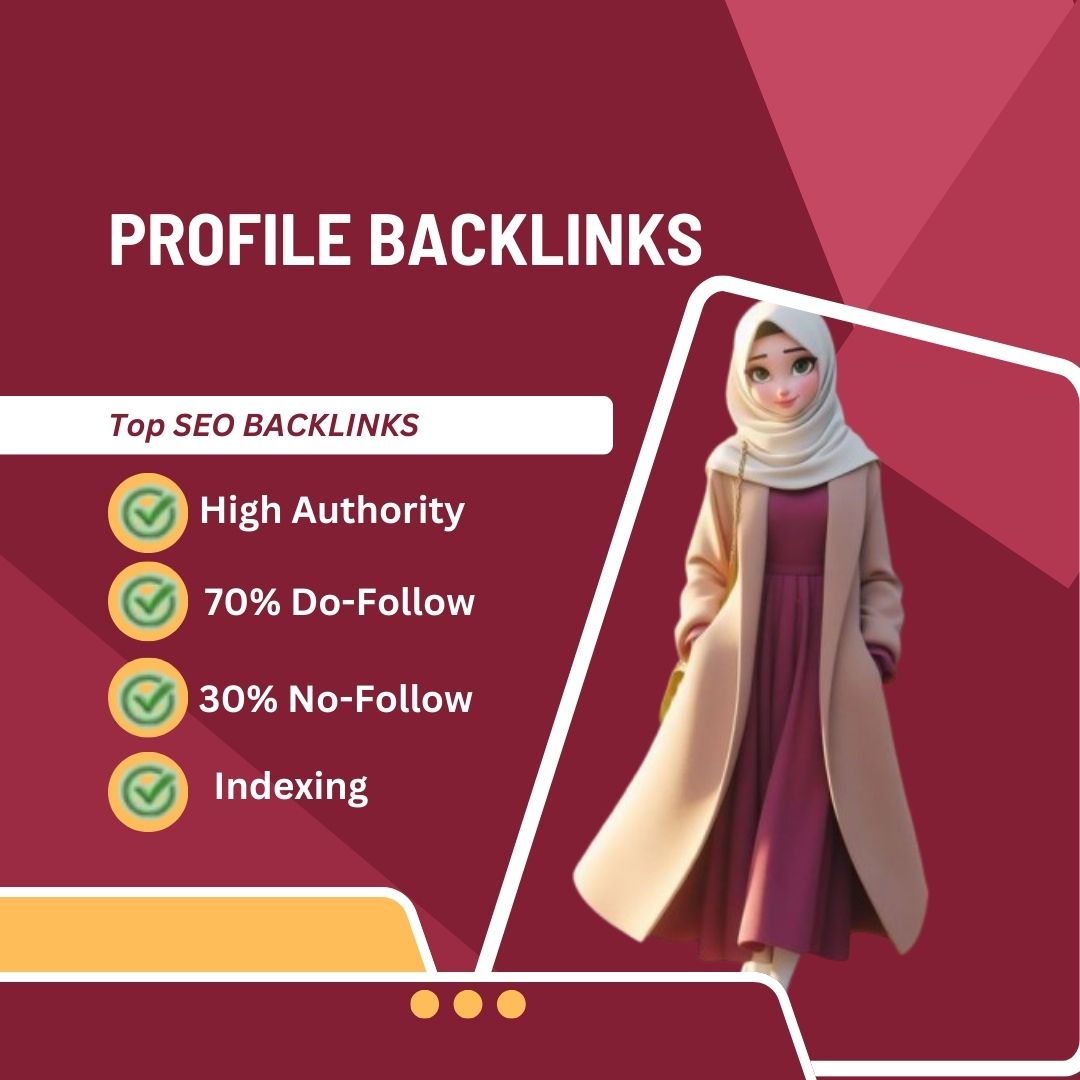 I will establish superior manual SEO profile backlink...