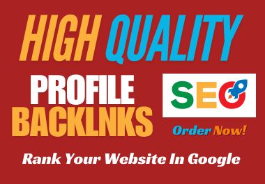 High DA Manual 60+ Dofollow Profile Backlinks Rank Yo...