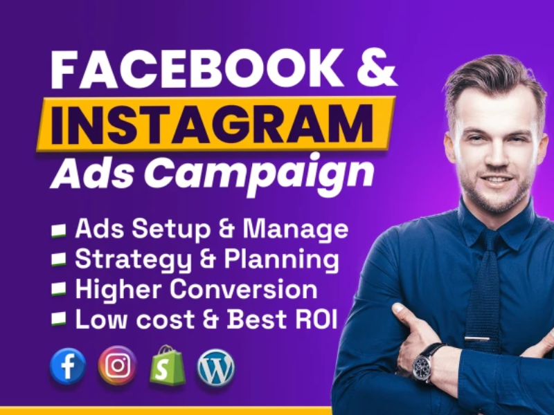I will run FB meta ads & instagram campaign for s...