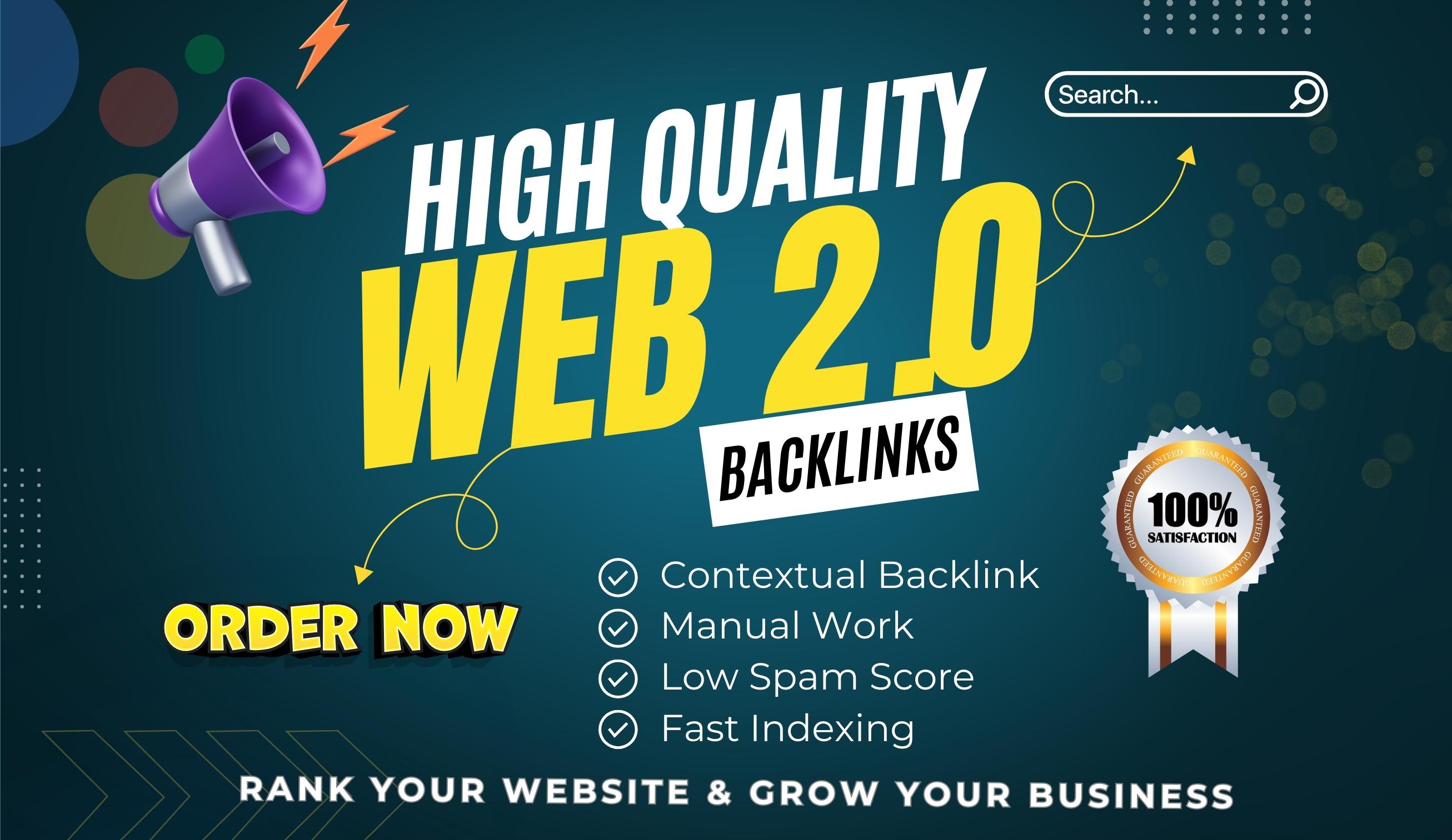 500 SEO Optimized Web 2.0 Backlinks for Traffic Incre...