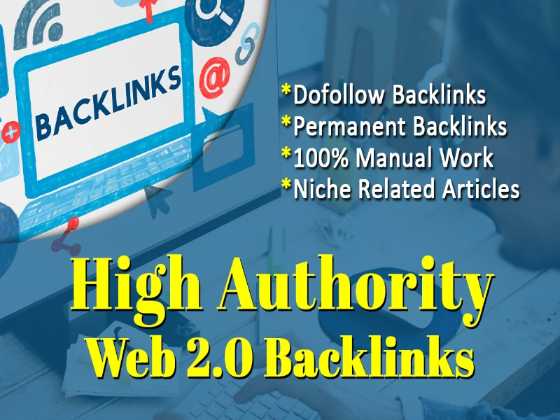 I will provide 250 High DA Web 2.0 Backlinks for Enha...
