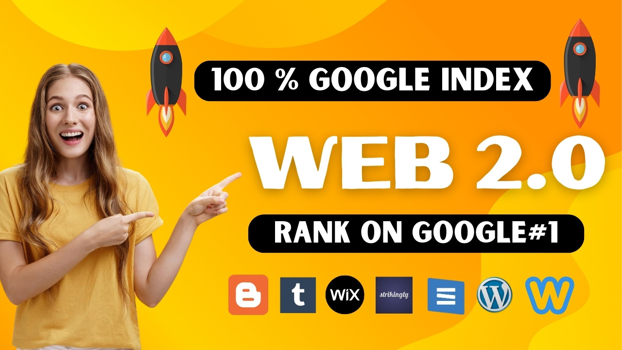Create 150 Powerful and Safe Web 2.0 Backlinks for SE...