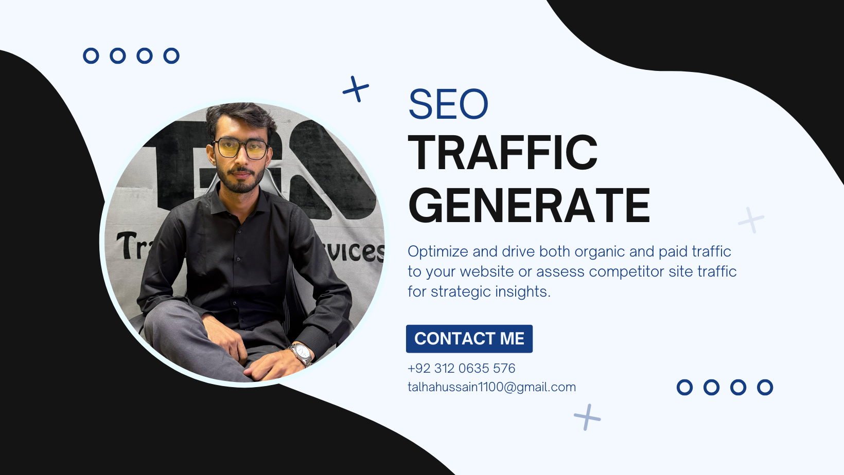 Generate both fake and genuine traffic to your websit...