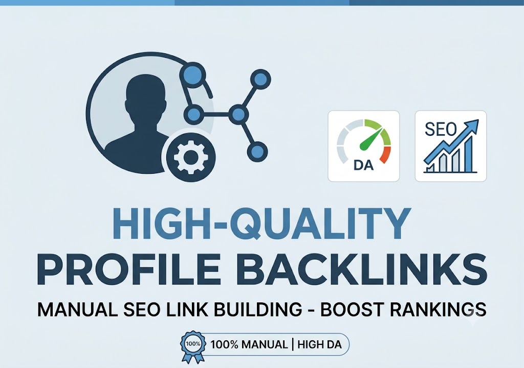 I will do high quality profile backlinks link buildin...