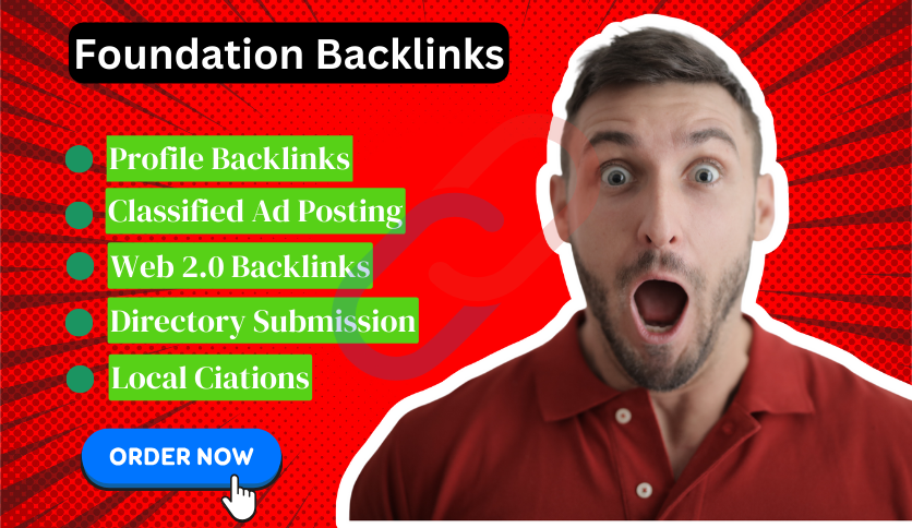 I will provide foundational backlinks to boost your S...