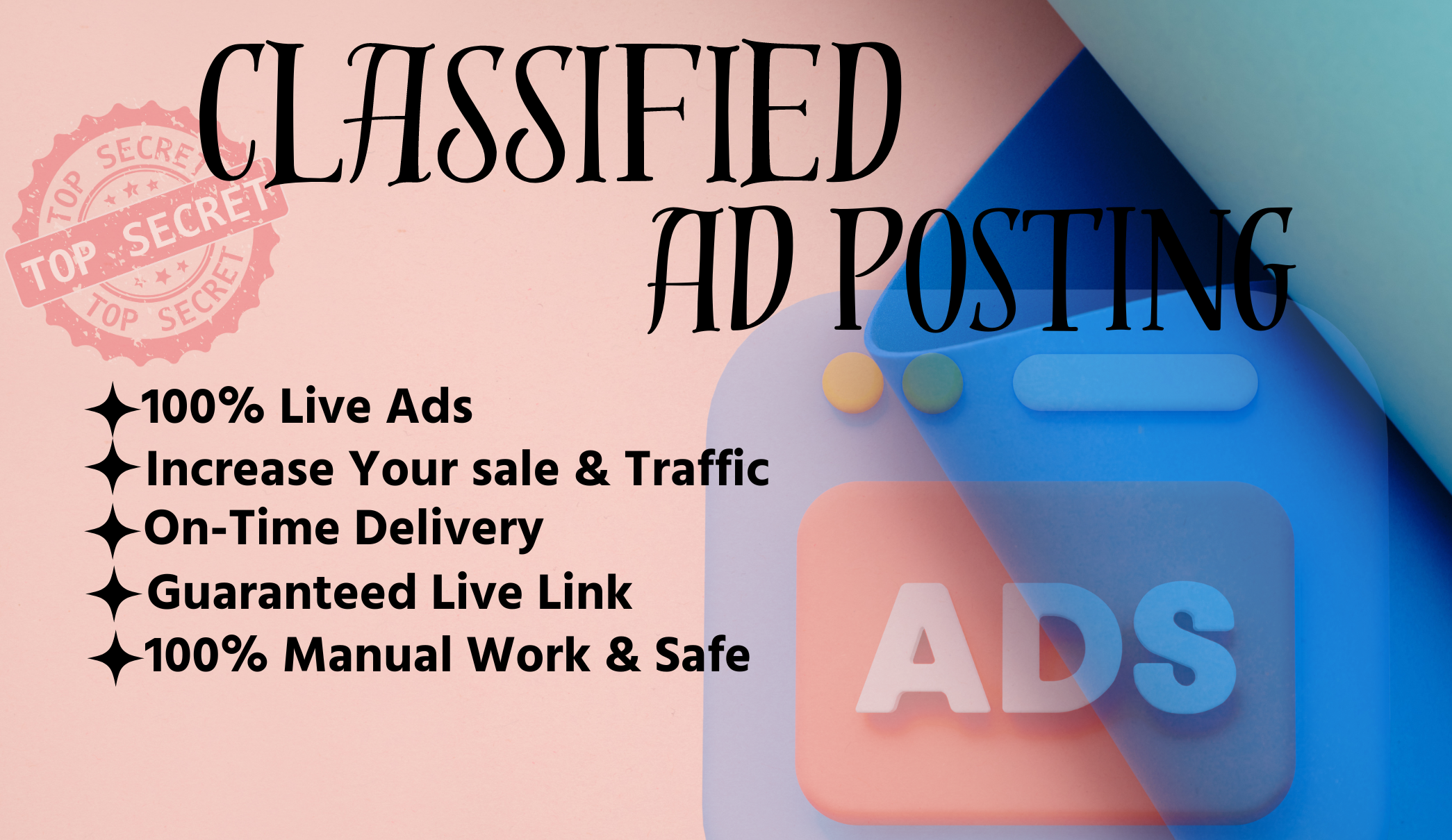 I will help you to reach post targeted classified ads...