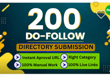 I Will Build 200+ Quality Do Follow Directory Submiss...