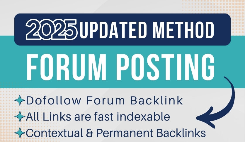 2025 Updated High Authority 150 Forum Posting with Pe...