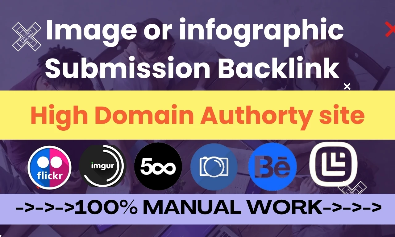 Get 50+ Image & Infographics Submission Backlinks...