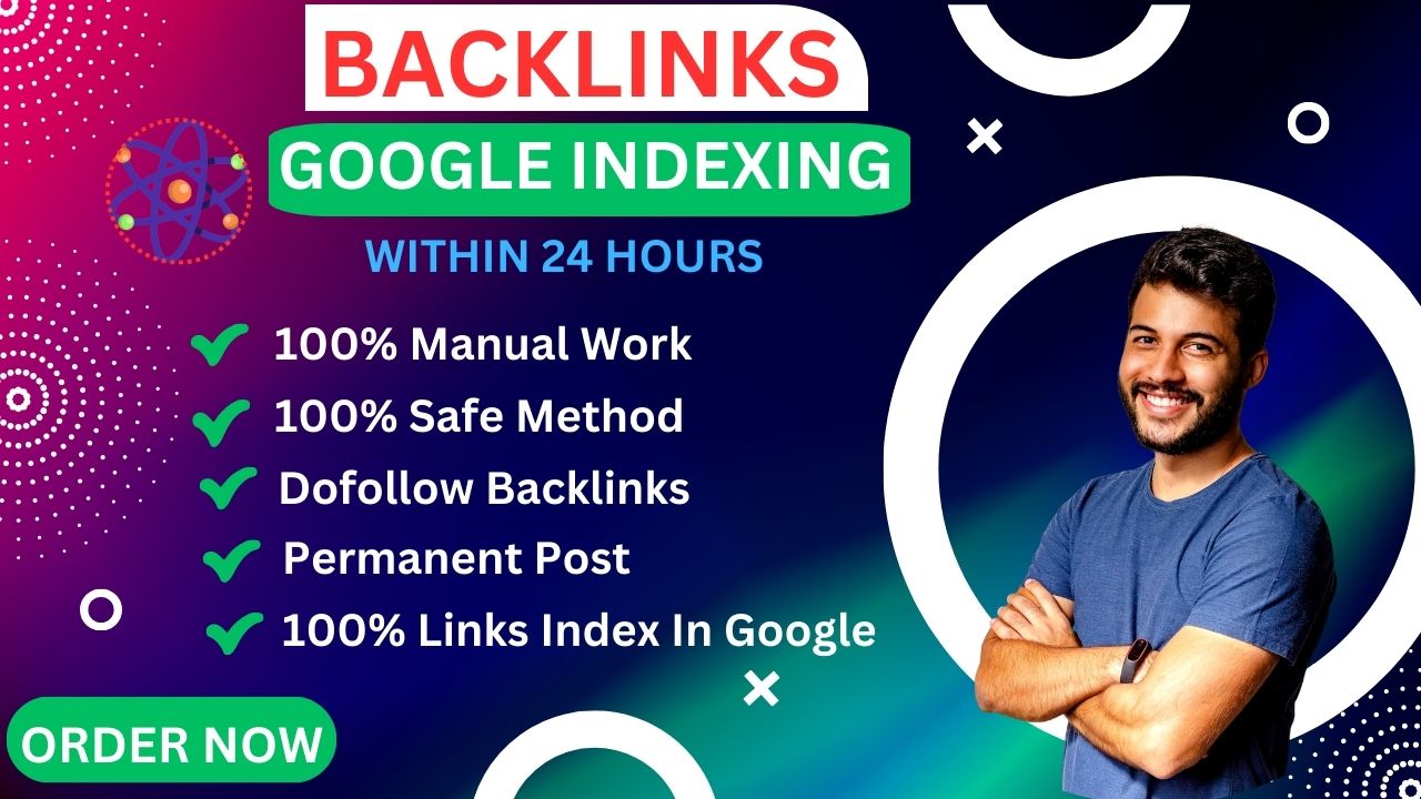 I will provide fast 50+ backlinks indexing service to...