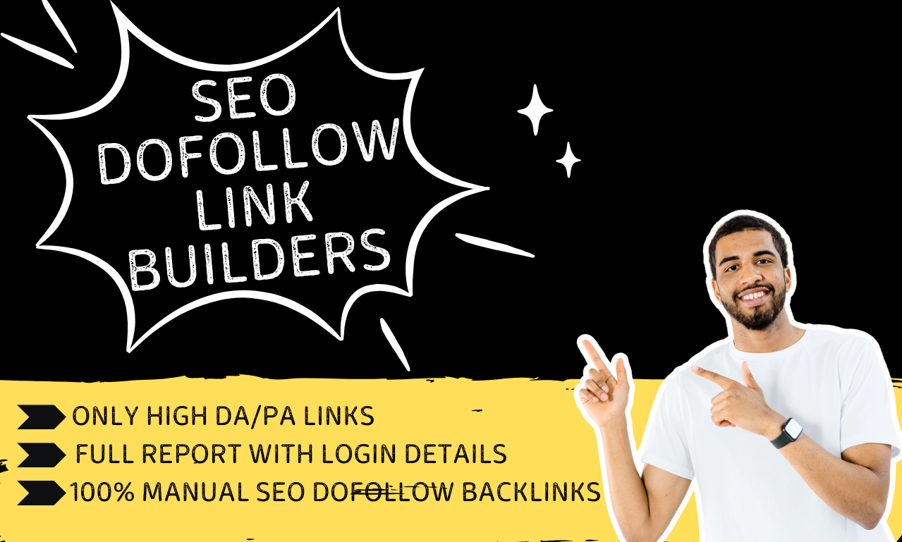 Get powerful 100 SEO permanent dofollow backlink