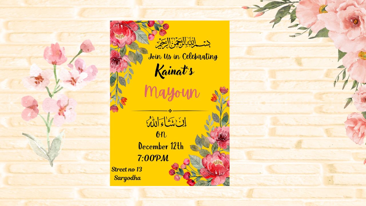 I will design you a invitation card for any type of o...