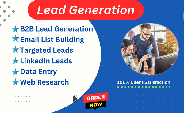 I Will ProvideTargeted B2B Lead Generation for Any In...
