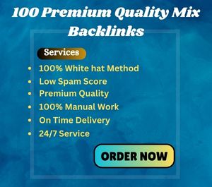 I will provide 100 Premium Quality Mix Backlinks with...