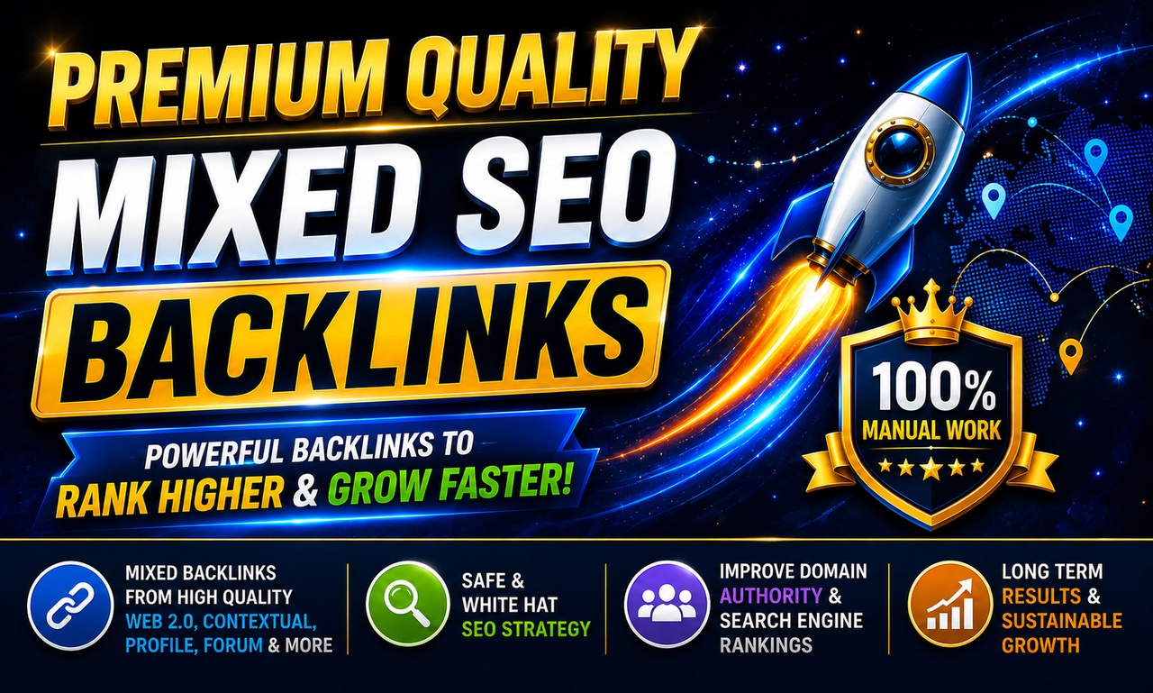 GET 1999 PREMIUM MIXED SEO Backlinks Web 2.0, Niche ...