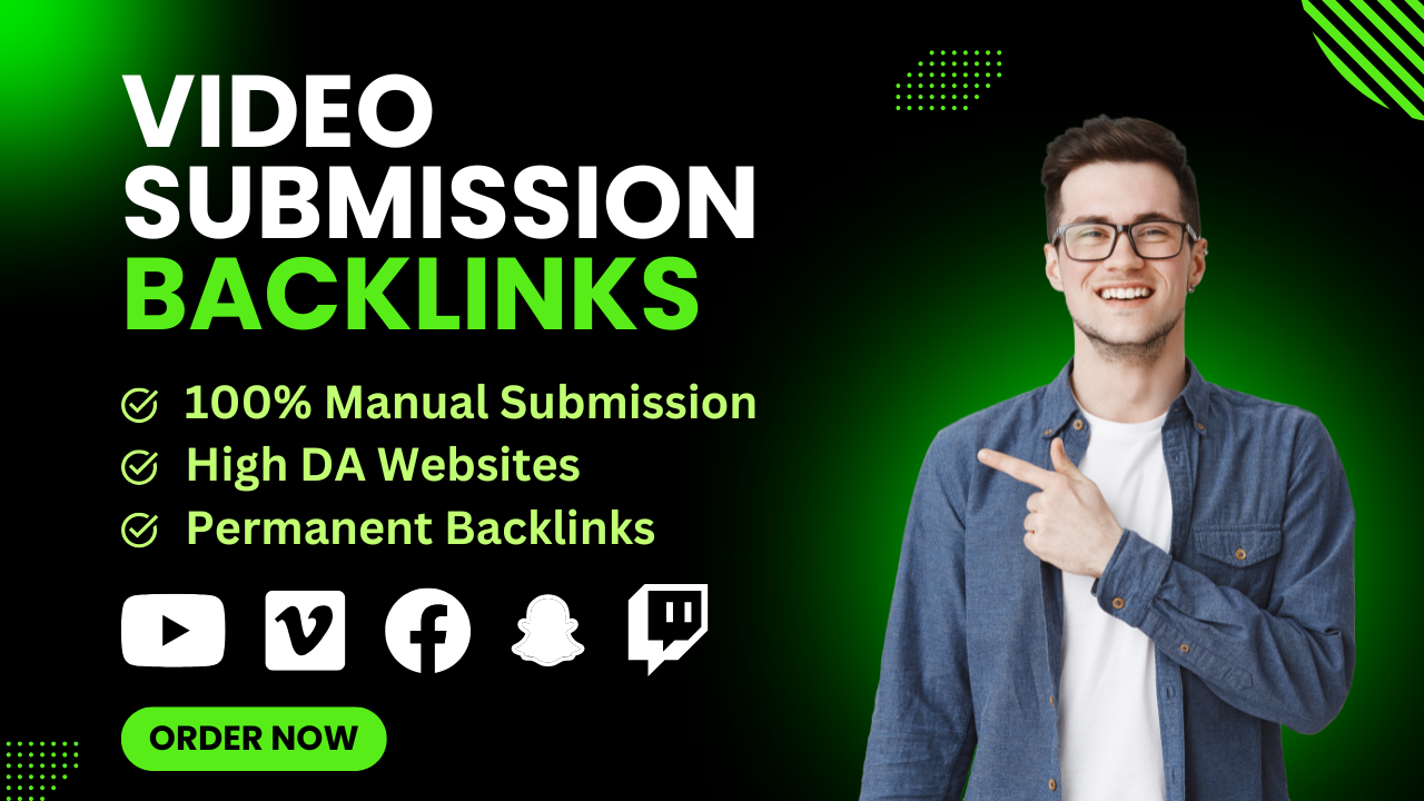 I Will Do 80 Video Submission to Top Video Sharing We...