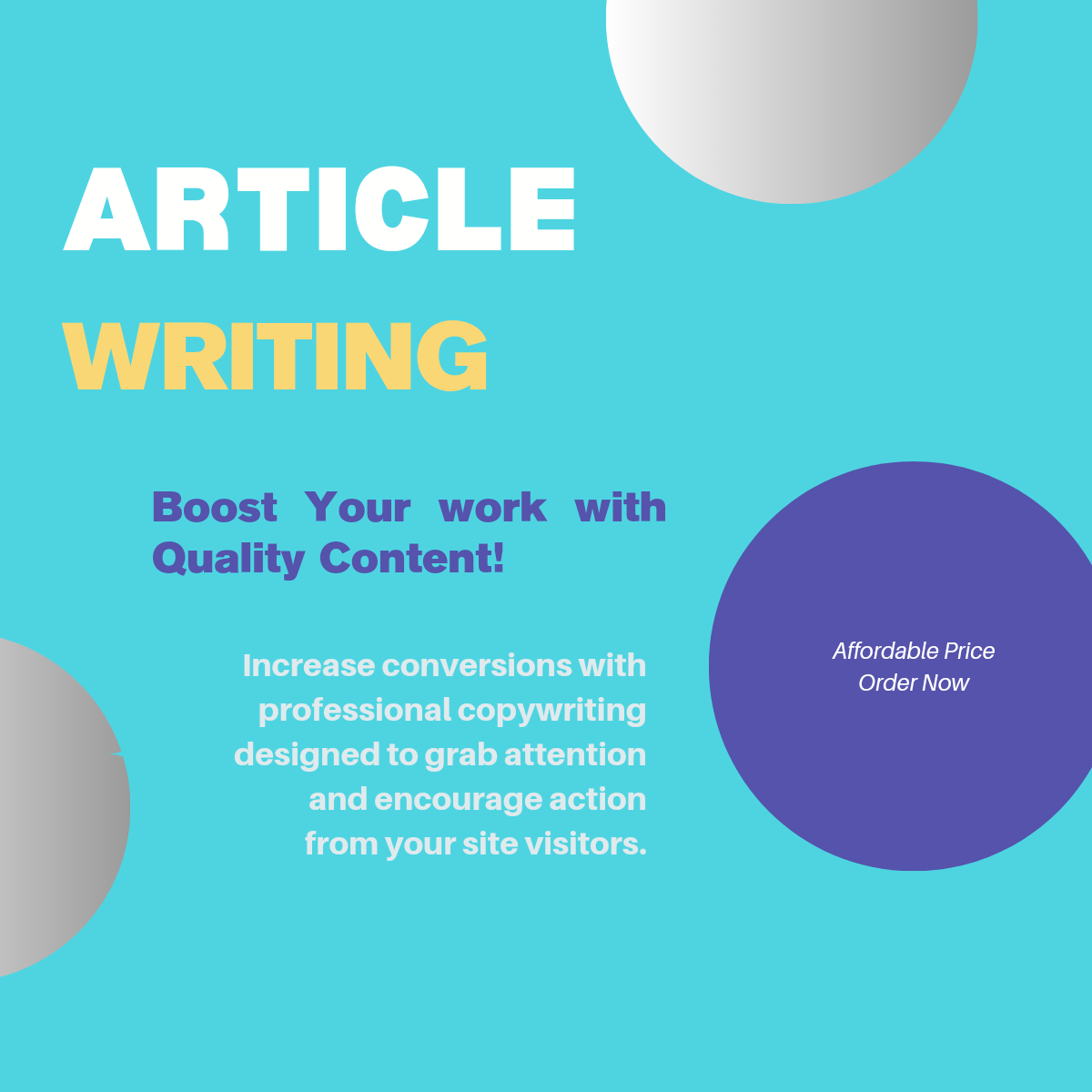 Original & research based Article Writing 500 wor...