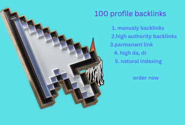 I will Create 120 Unique profile Backlinks with High ...