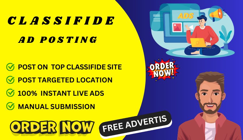 100 Classified Ads Posting Service Boost Traffic &amp...