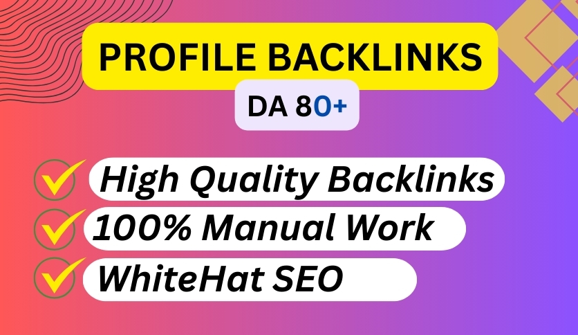 High-Quality 50 Profile Backlink Services to Boost Yo...