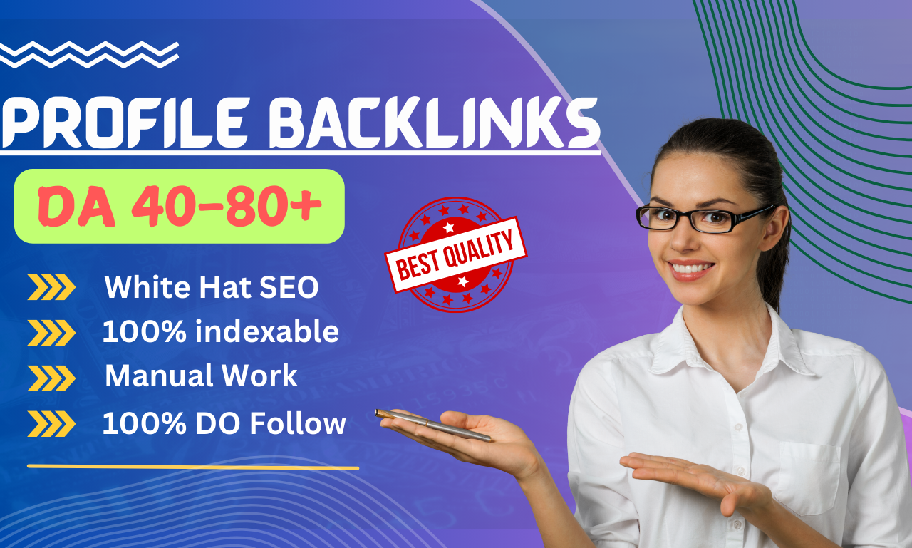 I Will Generate High-Quality Profile Backlinks To Ran...