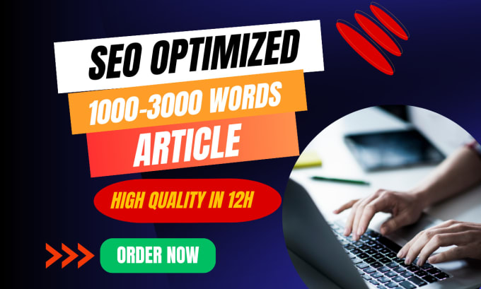I will write 1000, 2000 and 3000 words SEO friendly ...