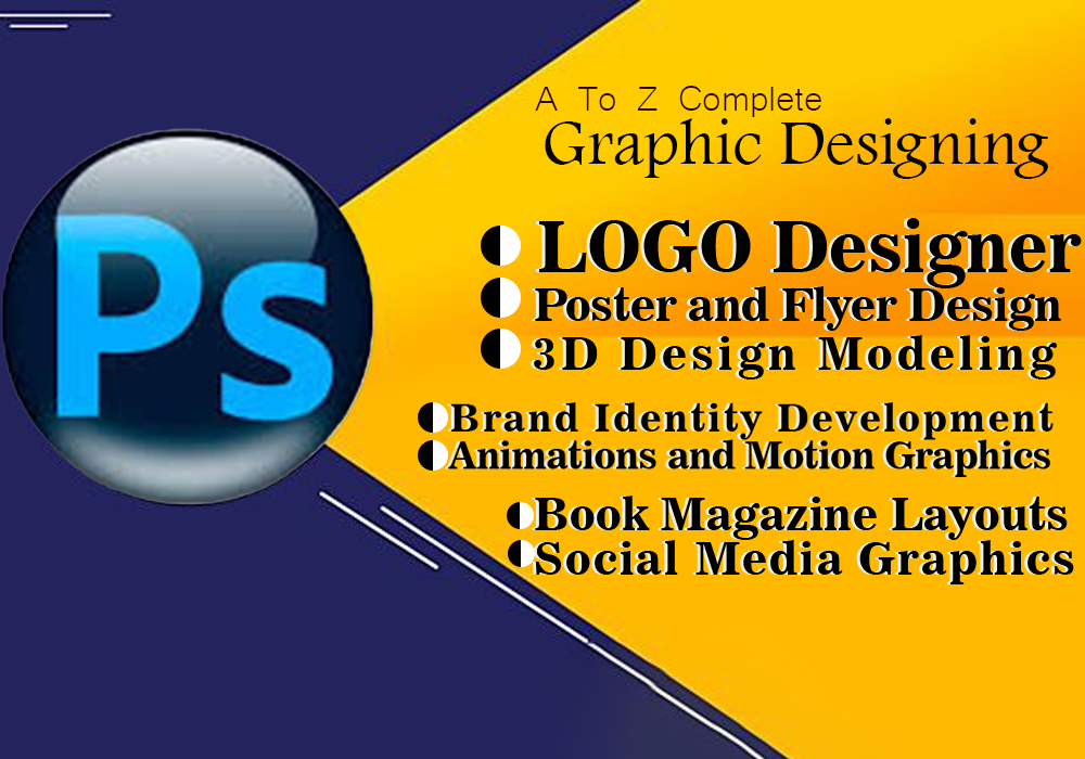 I am able to work on all types of graphic design task...