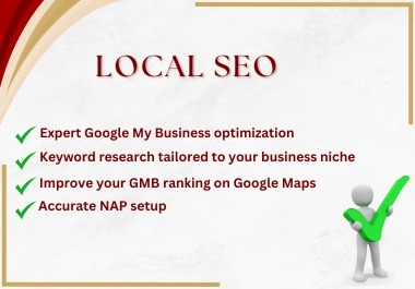 I Will provide local SEO experts with Google My Busin...