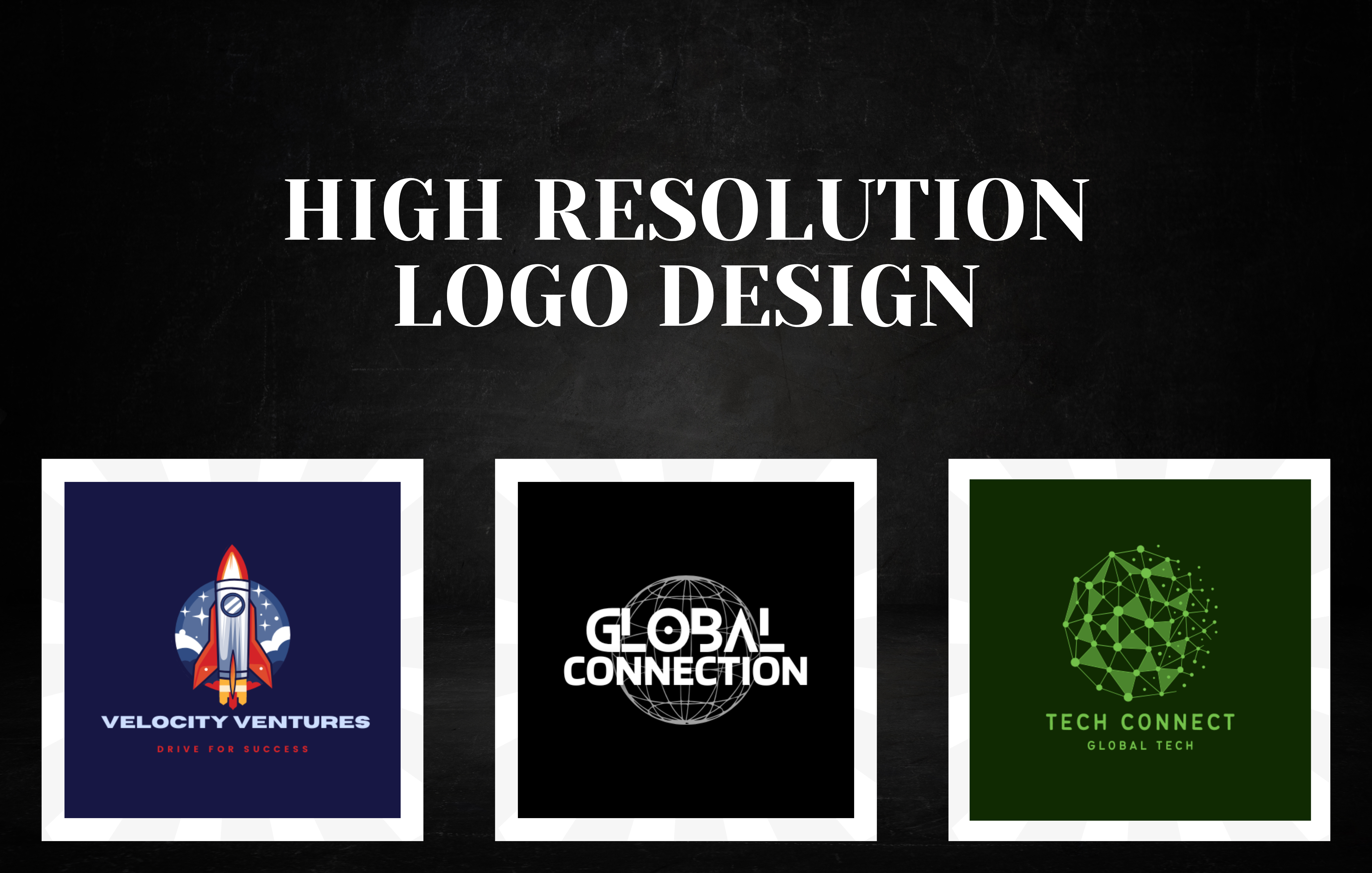 Get 2 premium & high resolution graphic and logo ...