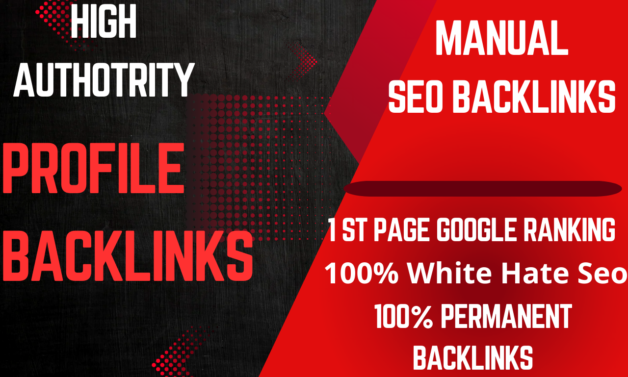 Manual High-Quality SEO Backlinks 151 Powerful Profil...