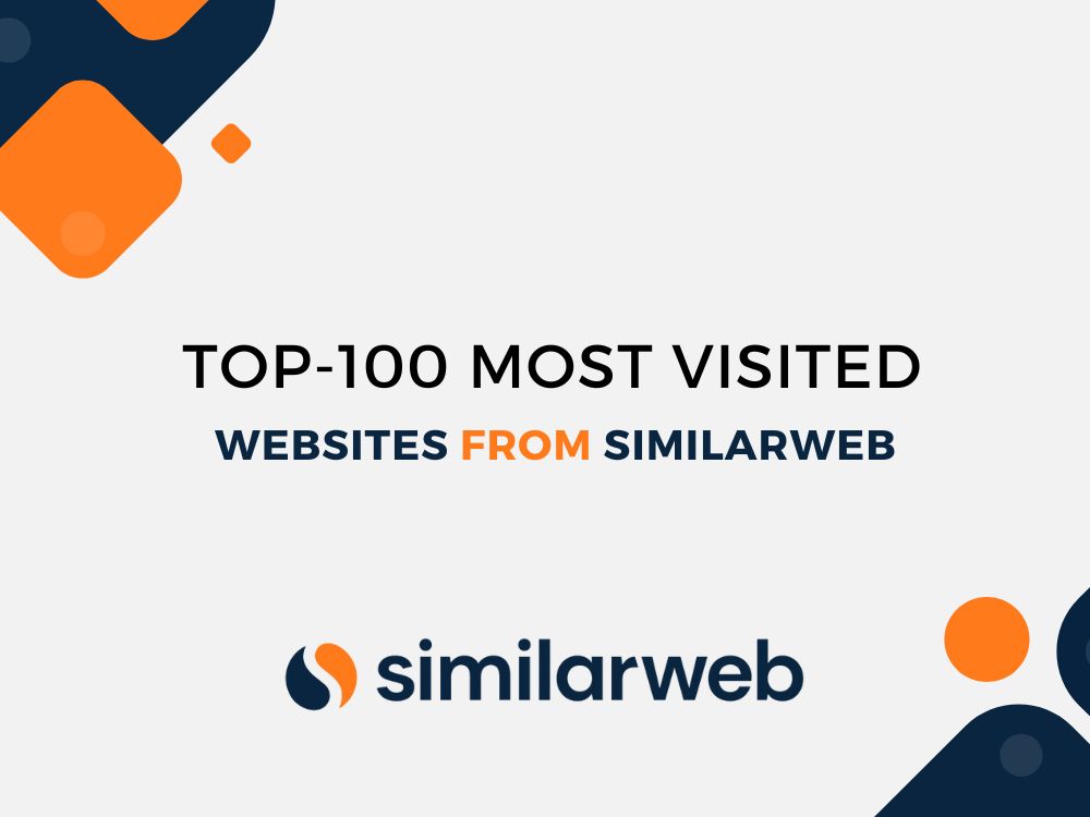 Export of Top-100 Most Visited Websites from SimilarW...