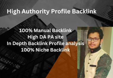 High Authority Profile Backlink Services for Better S...