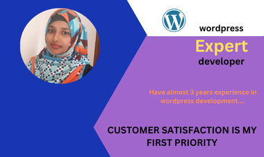 I Will Create, Modify, and Customize Your WordPress...