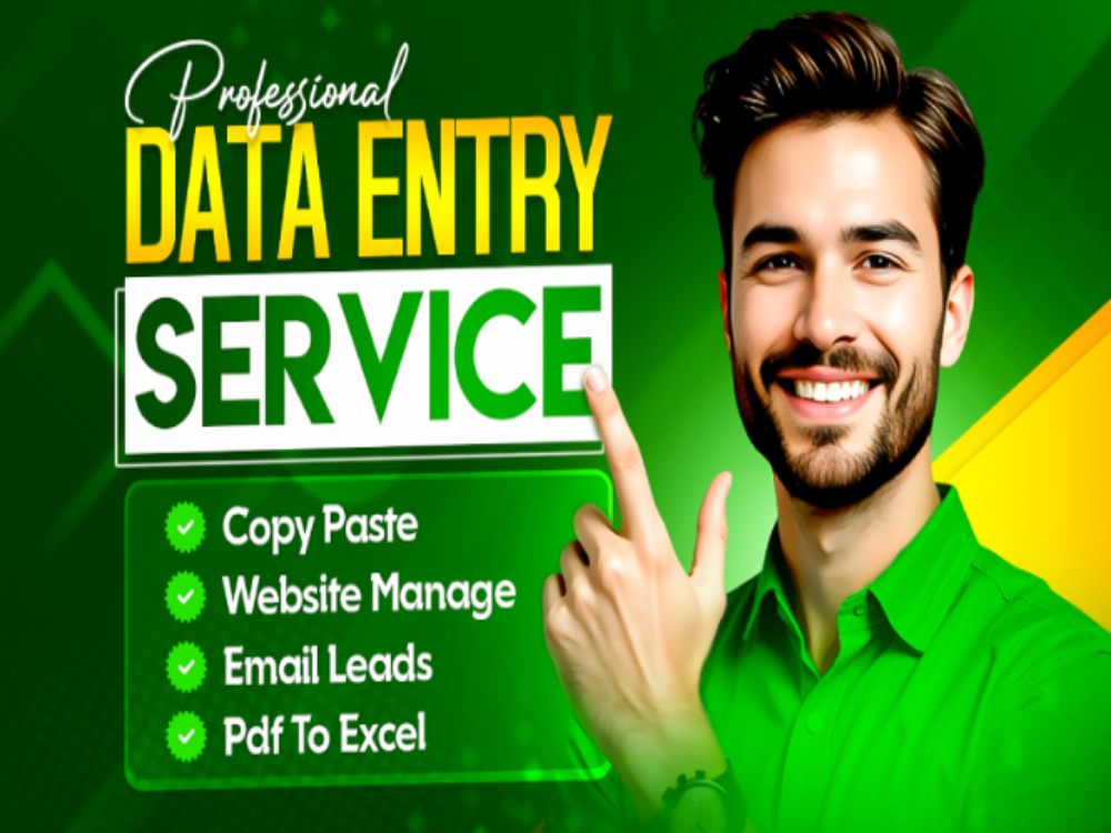 Data Entry Services You Can Trust for Manual Precisio...