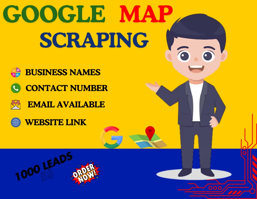 I provide B2B lead generation and Google Maps scrapin...