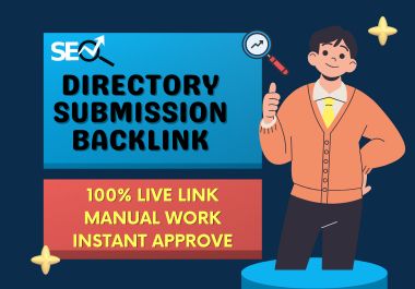I will do Top 100 Directory Submission Backlinks and ...