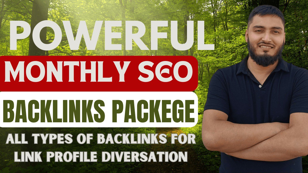 I will do complete website monthly off page service b...